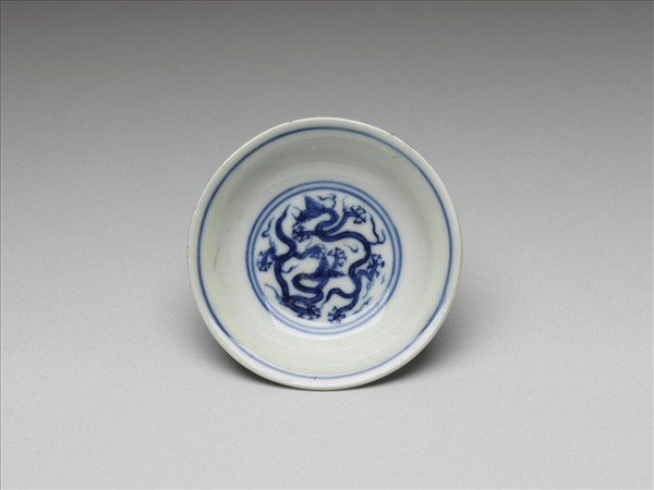 青花龍紋碟