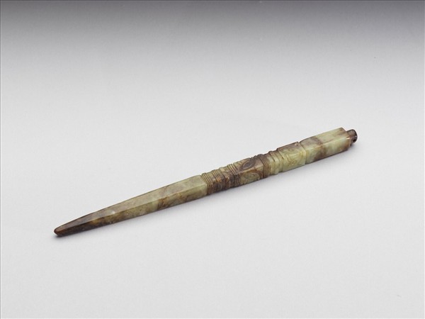 玉錐形器（後加紋）