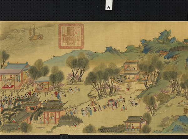 明仇英清明上河圖　卷