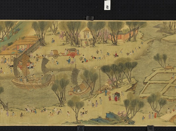 明仇英清明上河圖　卷