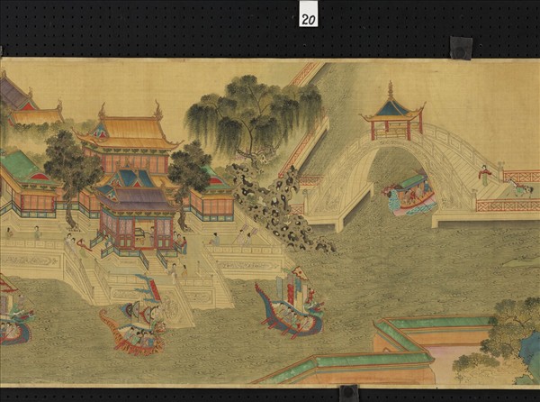 明仇英清明上河圖　卷
