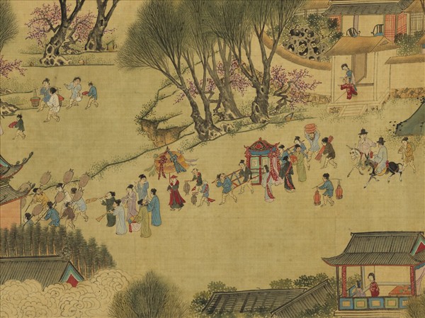 明仇英清明上河圖　卷