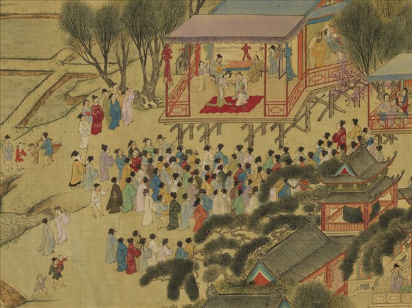 明仇英清明上河圖　卷