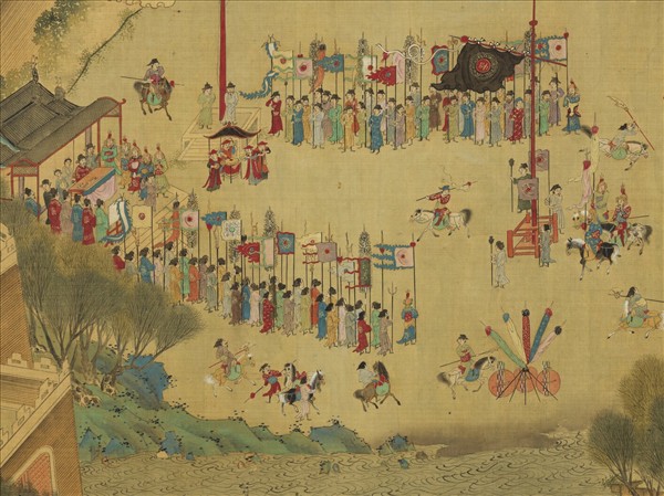 明仇英清明上河圖　卷