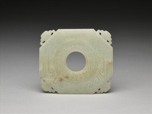 玉螭紋方璧