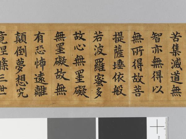 御書般若波羅蜜多心經 卷