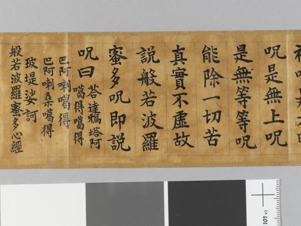 御書般若波羅蜜多心經 卷