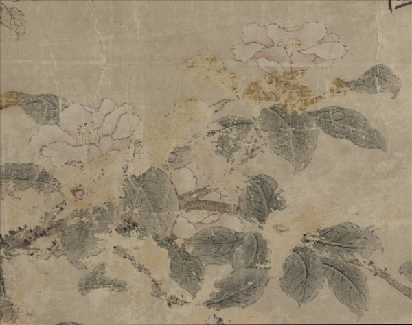 明宣宗畫三陽開泰圖　軸