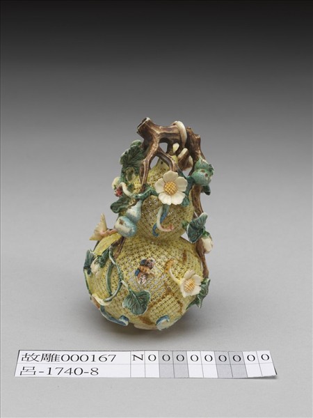 象牙鏤雕葫蘆盒