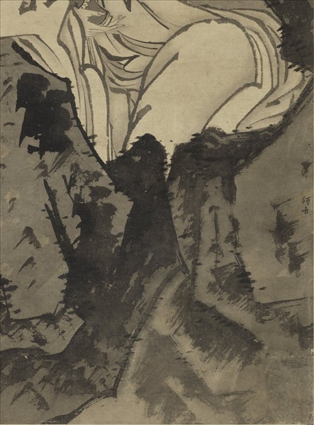 宋賈師古大士像　軸