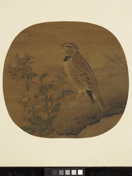 藝苑藏真（下）　冊　宋錢選秋芳鳥語