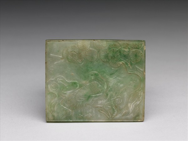 Jadeite table screen by Unknown artist