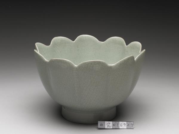 汝窯 青瓷蓮花式溫碗