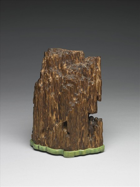 茄楠木雕香山九老