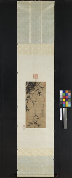 明王紱淇渭圖　軸