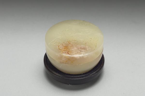 玉丹鳳朝陽小盒