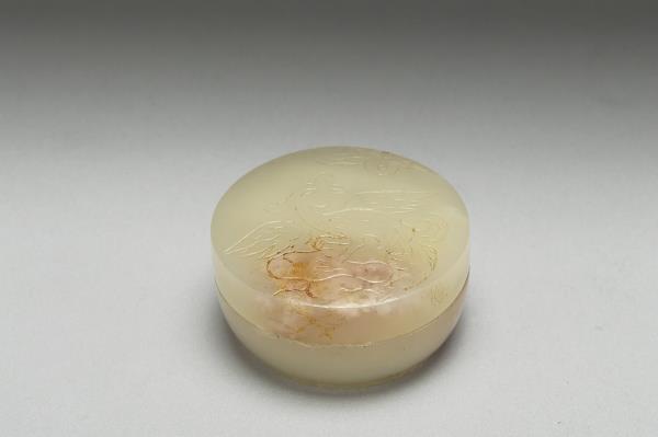 玉丹鳳朝陽小盒