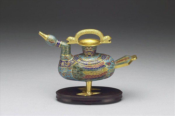 掐絲琺瑯鳧尊