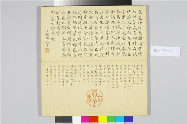 〈金薤留珍‧東〉印譜