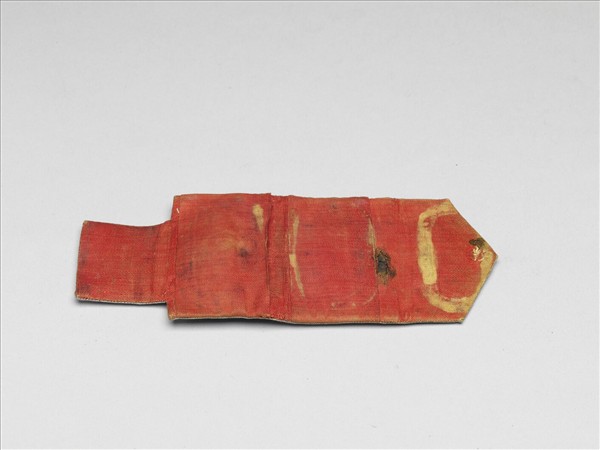 繡花卉火鐮荷包