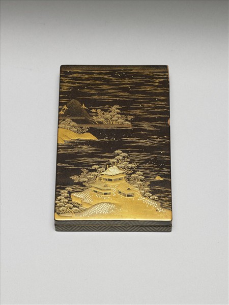 蒔繪山水方盒