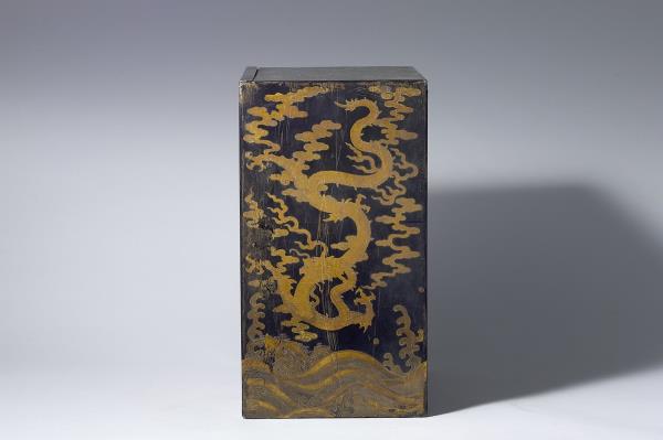 「金薤留珍‧圖」黑漆描金匣