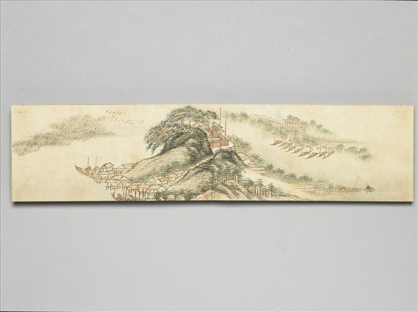 畫山水冊