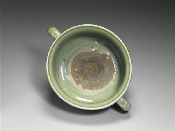 龍泉窯 青瓷簋式爐