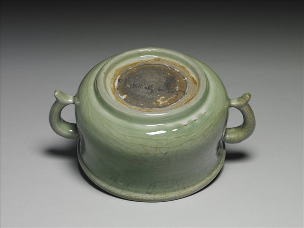 龍泉窯 青瓷簋式爐