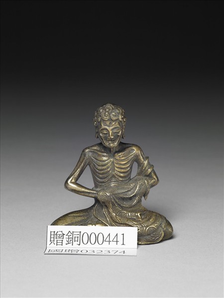 銅鎏金釋迦牟尼佛坐像