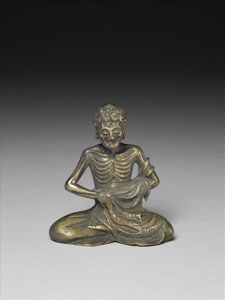 銅鎏金釋迦牟尼佛坐像