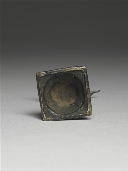 爪哇 室利佛逝 十二世紀風格 銀鎏金濕婆神立像