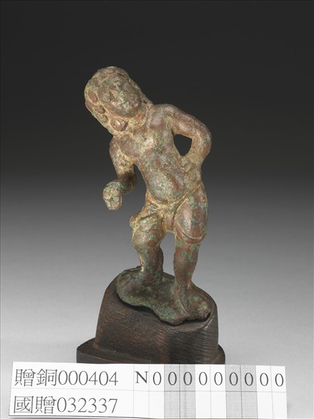 西北印度 喀什米爾 八世紀 青銅印度教神衹立像