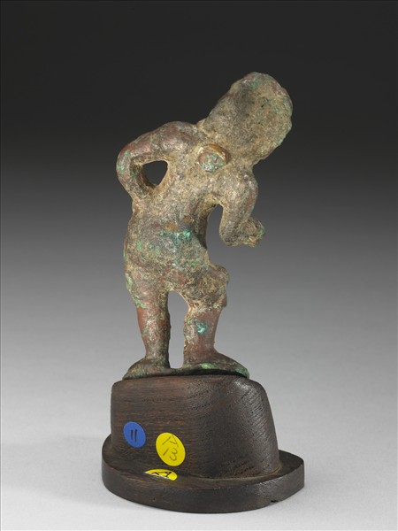 西北印度 喀什米爾 八世紀 青銅印度教神衹立像