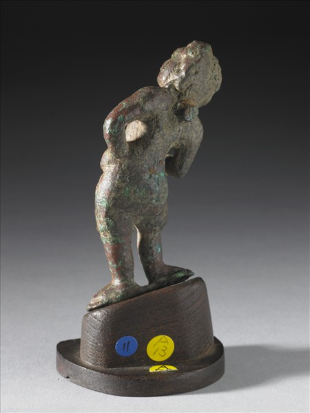 西北印度 喀什米爾 八世紀 青銅印度教神衹立像