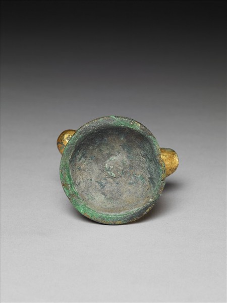 中國 北魏 四－五世紀 銅鎏金佛坐像