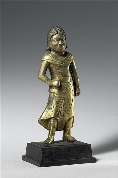 不動明王童子立像