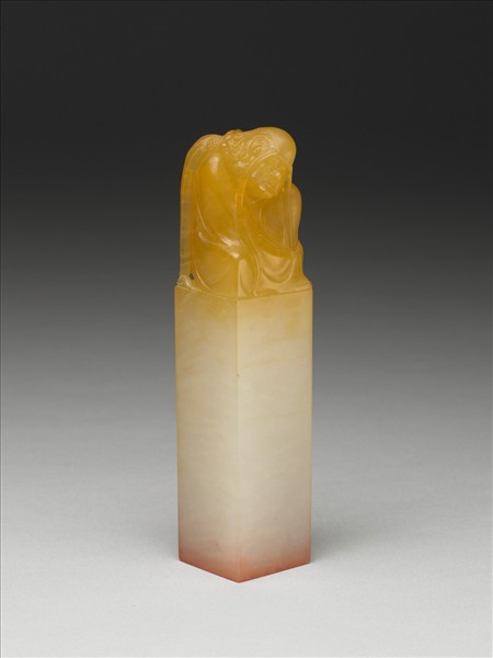 「老松閱世臥雲壑」壽山石印