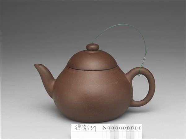 花卉款梨形紫砂壺