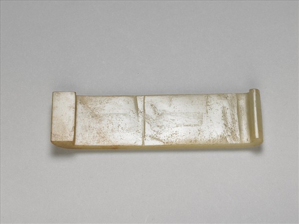 紫檀嵌玉劍璏紙鎮