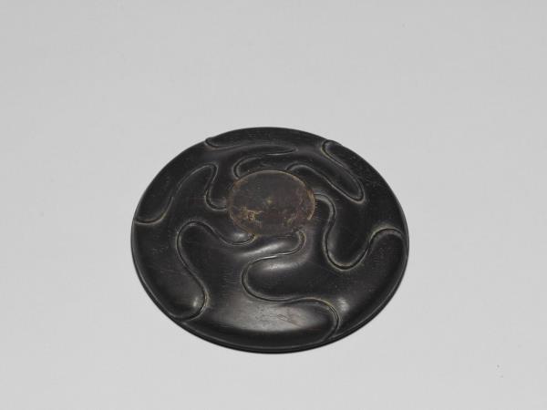 汀渚鷺鷥紋玉頂