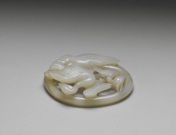 「春水」玉帶飾