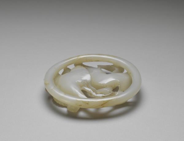 「春水」玉帶飾