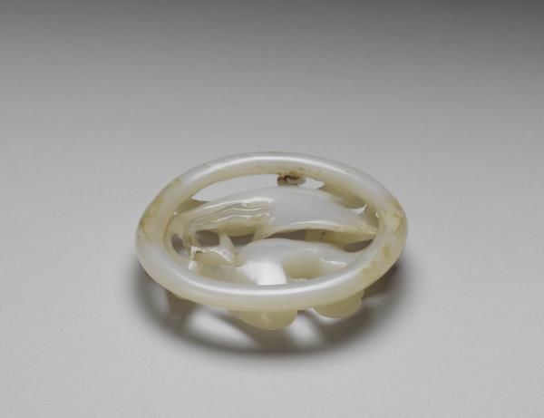 「春水」玉帶飾