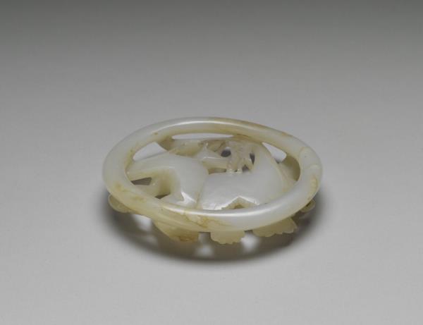 「春水」玉帶飾