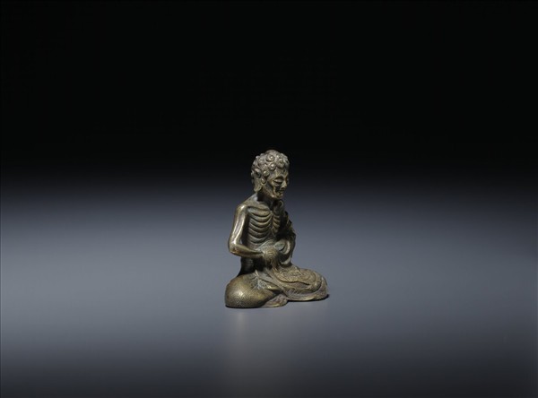 銅鎏金釋迦牟尼佛坐像