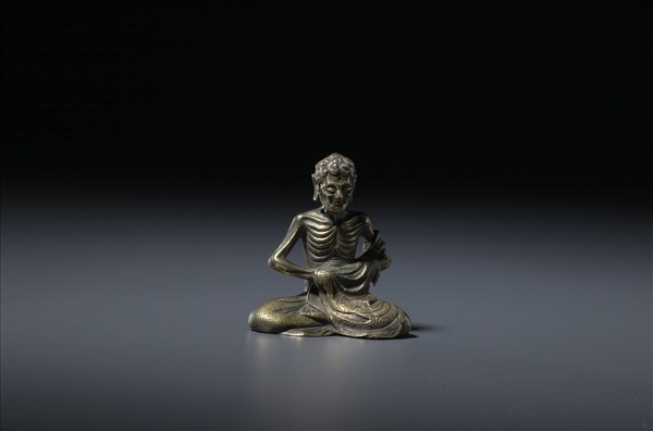 銅鎏金釋迦牟尼佛坐像