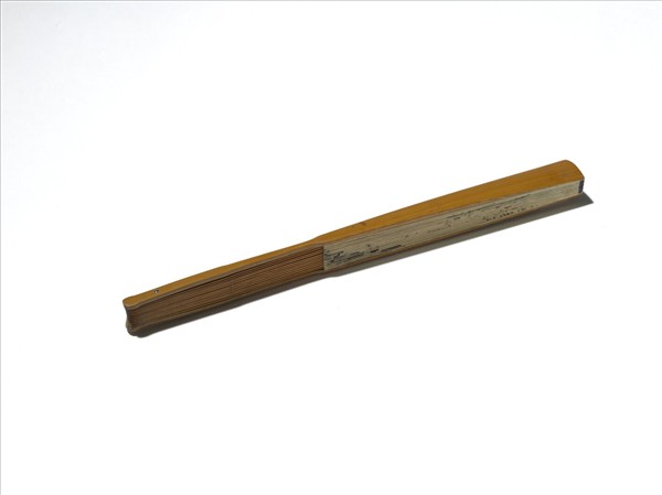 民國溥儒秋水孤棹並行草書詩詞二首　成扇　溥儒行草書詩詞二首