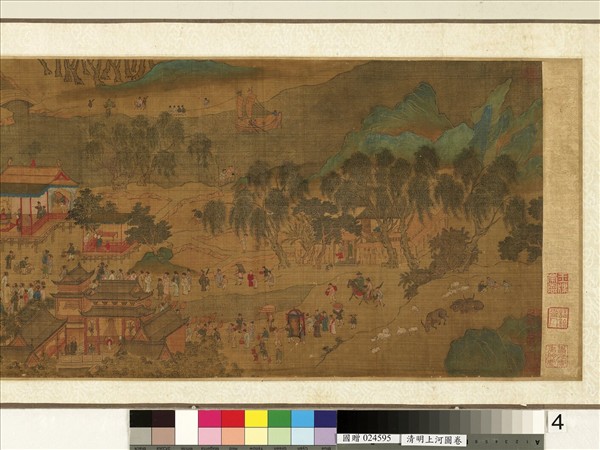 清人清明上河圖　卷
