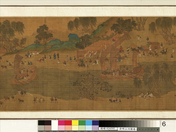 清人清明上河圖　卷